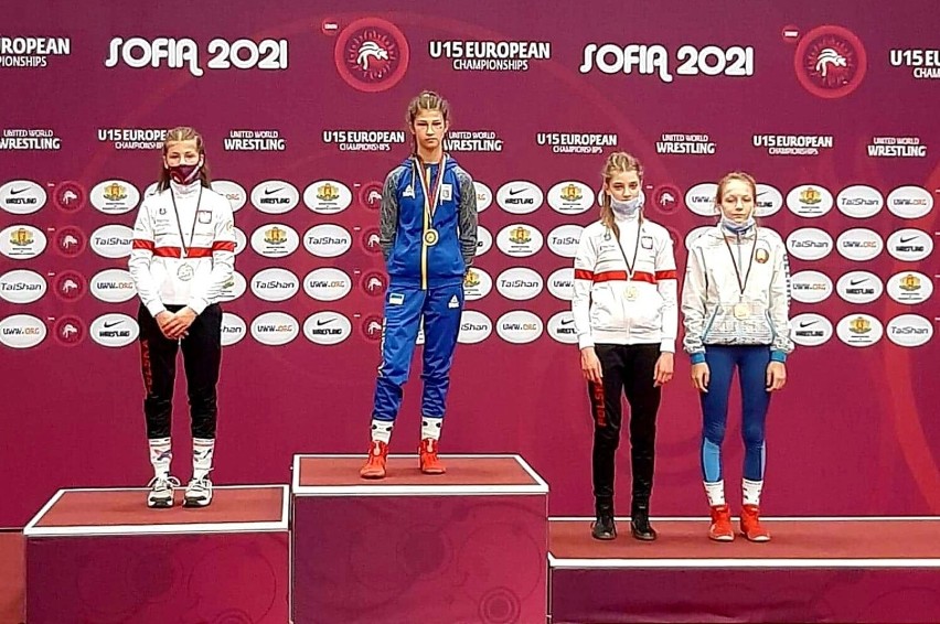 Maja Majdańska została wicemistrzynią Europy U-15 w zapasach. Zawodniczka żarskiego Agrosu wywalczyła dla Polski srebrny medal