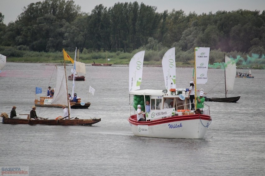 Festiwal Wisły we Włocławku - parada łodzi