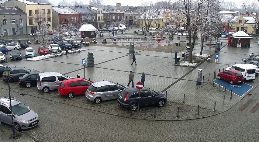 Tak wygląda siewierski rynek w piątkowe (5 marca)...