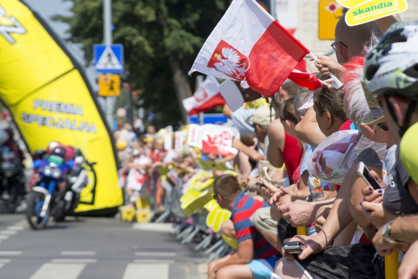 Pruszcz Gd.: przejazd zawodników Tour de Pologne [ZDJĘCIA]