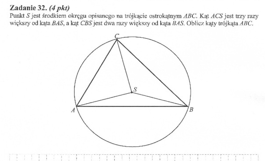 MATURA 2013 MATEMATYKA