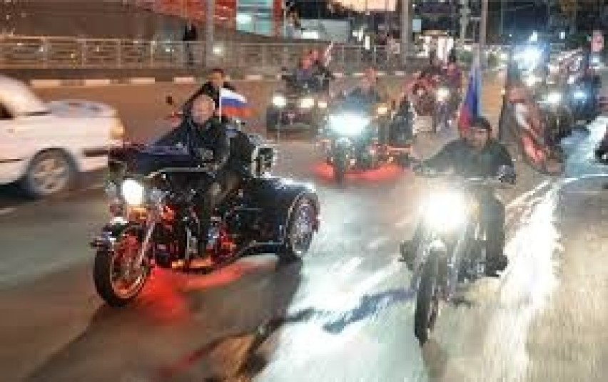 "Nocny wilk" w Mysłowicach? Rosyjski motocyklista zatrzymany przez straż graniczną