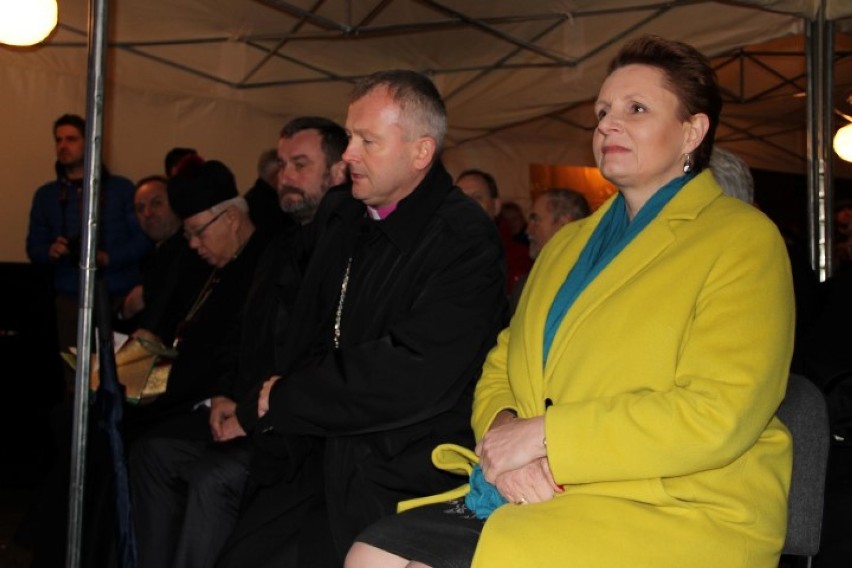 Centrum Konserwacji Wraków Statków w Tczewie: minister kultury wmurowała kamień węgielny