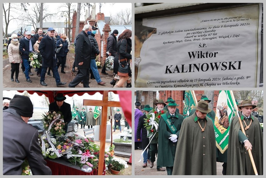 Pogrzeb Wiktora Kalinowskiego na cmentarzu we Włocławku, 13...