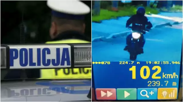 Motocyklista odjechał w kierunku obwodnicy Wojnicza, a podjęty za nim policyjny pościg nie przyniósł rezultatu