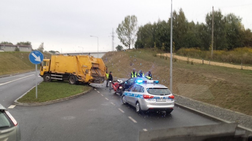 Wypadek w Jastrzębiu: zderzenie dwóch pojazdów