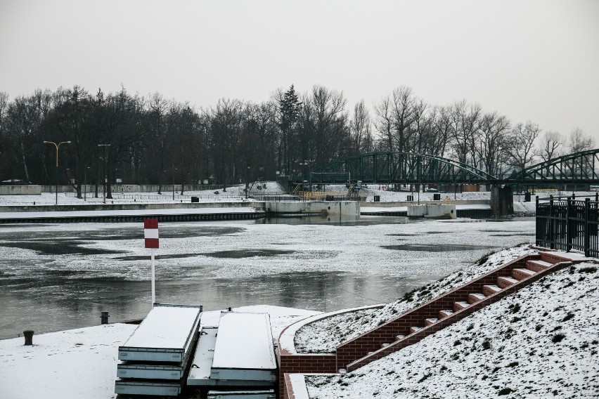 Zimowe Opole. Wyspa Pasieka  [zdjęcia]