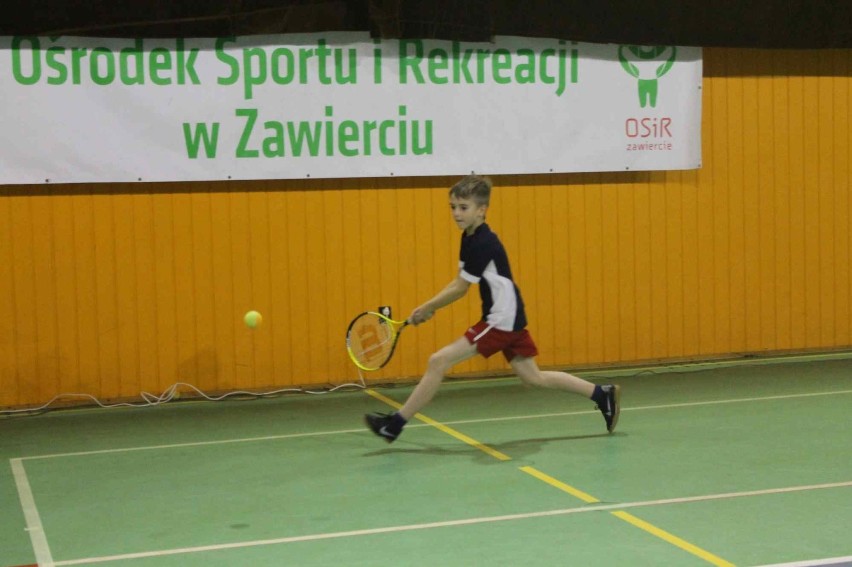 Turniej tenisa ziemnego w Zawierciu.