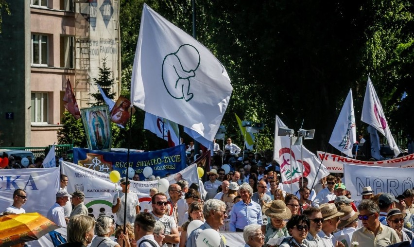 10.06.2018 Gdańsk. Marsz dla  Życia i Rodziny.