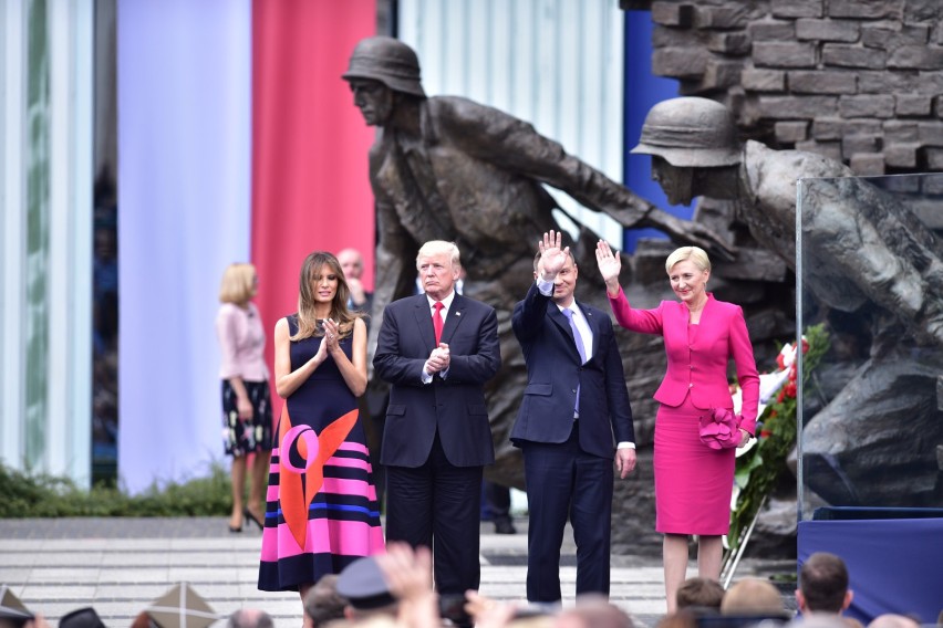 Donald i Melania Trump w Warszawie. Dziękują za ciepłe...