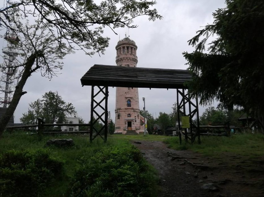 Wieża na Wielkiej Sowie - Góry Sowie