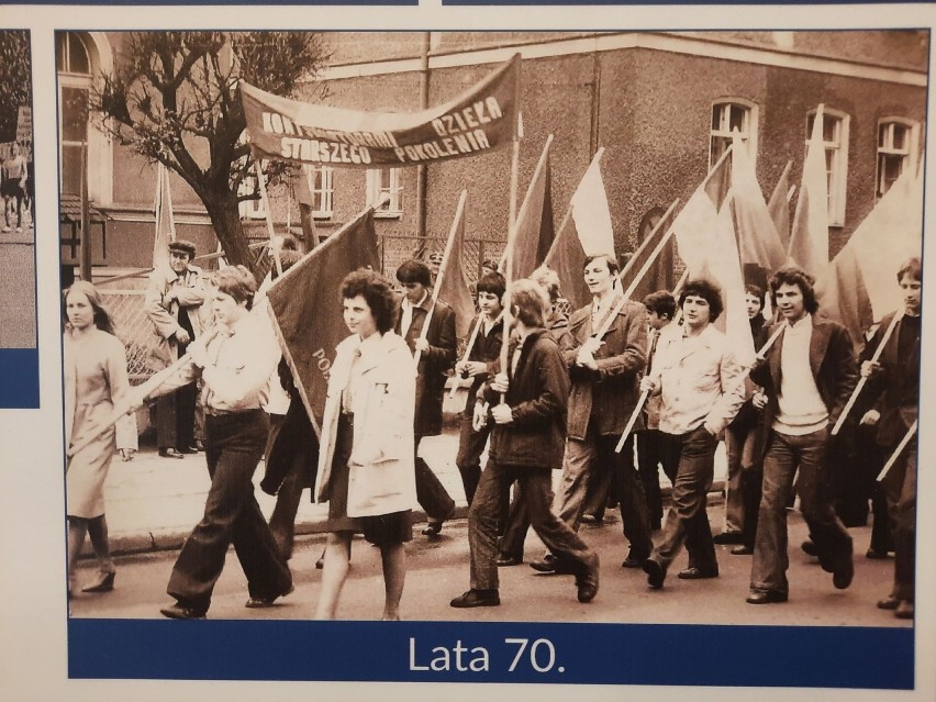 Historyczne zdjęcia z I LO w Kluczborku