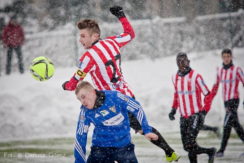 Górnik Wałbrzych pokonał 3:2 Cracovię Kraków - trzy trafienia Orłowskiego