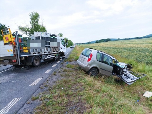 Okoliczności tragicznego wypadku koło Dzierżoniowa wyjaśnia prokuratura