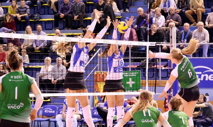 Liga Siatkówki Kobiet: Enea PTPS Piła po pełnym zwrotów meczu pokonała #Volley Wrocław. Zobaczcie zdjęcia