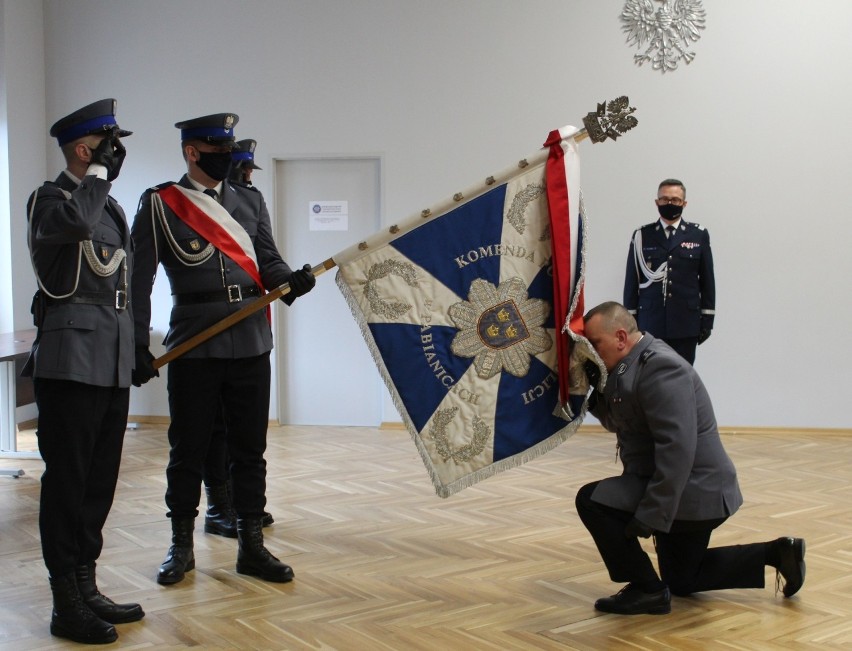 Pabianiccy policjanci mają nowego komendanta ZDJĘCIA