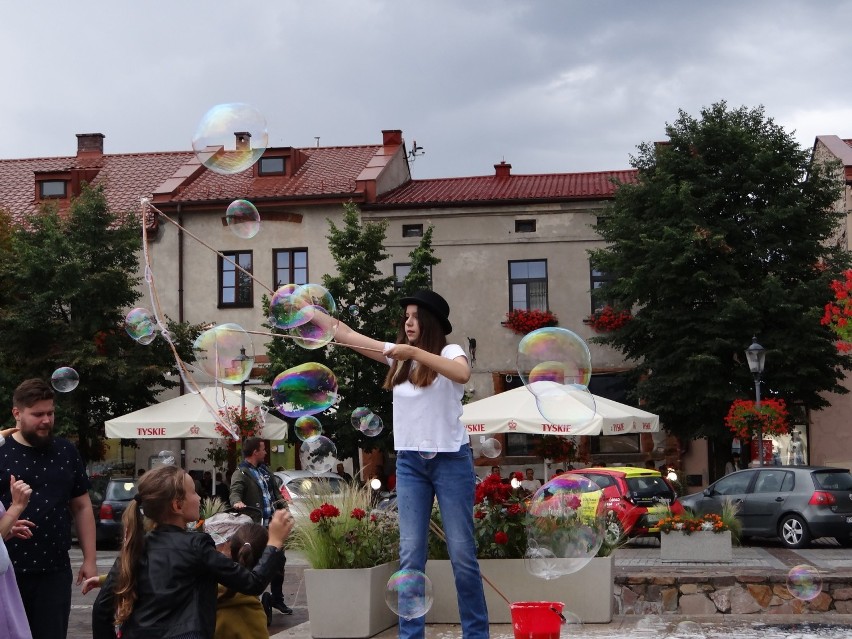 Festiwal baniek mydlanych w Olkuszu