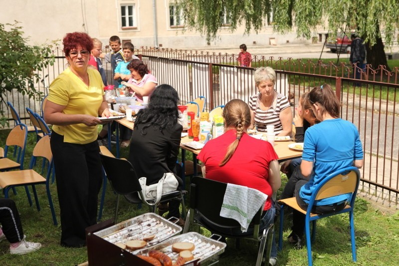 Piknik w kraśnickim Centrum Wolontariatu
