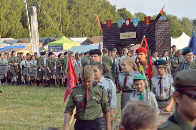 Dąbrowscy harcerze biorą udział w kolejnym Ogólnopolskim Zlocie Grunwaldzkim