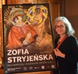 Wnuczka Zofii Stryjeńskiej zobaczyła wystawę dzieł swojej babci w Willi Caro