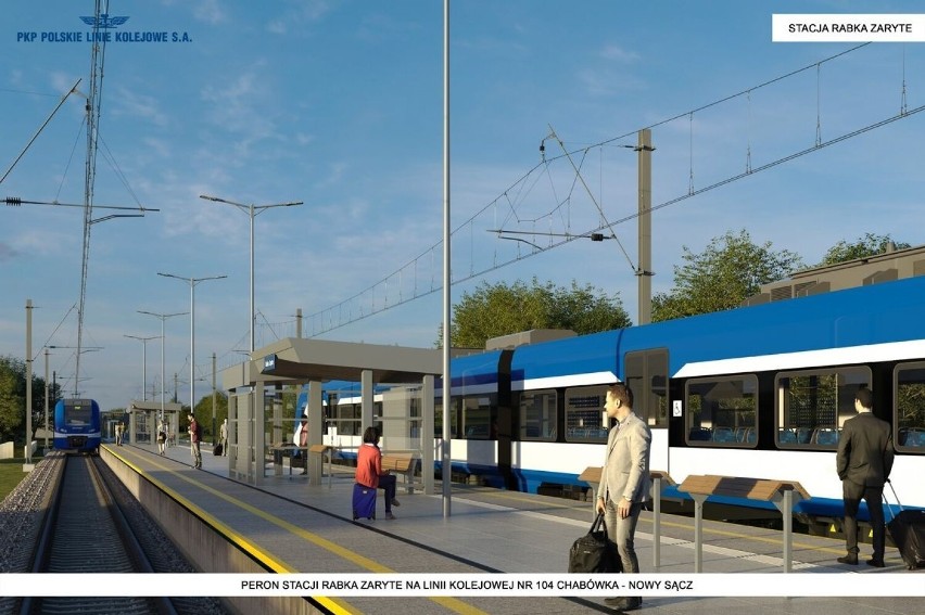 Wielki kolejowy projekt w Małopolsce będzie realizowany! Prawie 4 mld zł na modernizację linii nr 104 Chabówka - Nowy Sącz