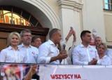 Kampania wyborcza nabiera rozpędu. Donald Tusk na trzy tygodnie przed wyborami przyjechał do Leszna