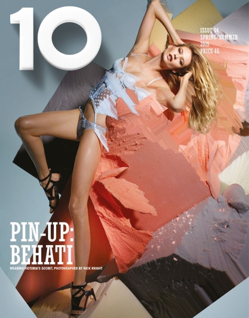 Behati Prinsloo na okładce "10 Magazine"