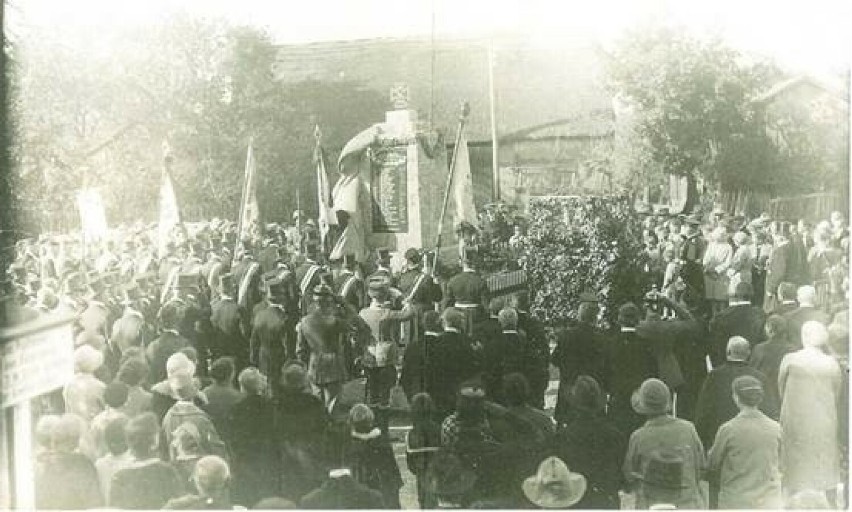 Odsłonięcie pomnika poległych w Wierszynie - 1930