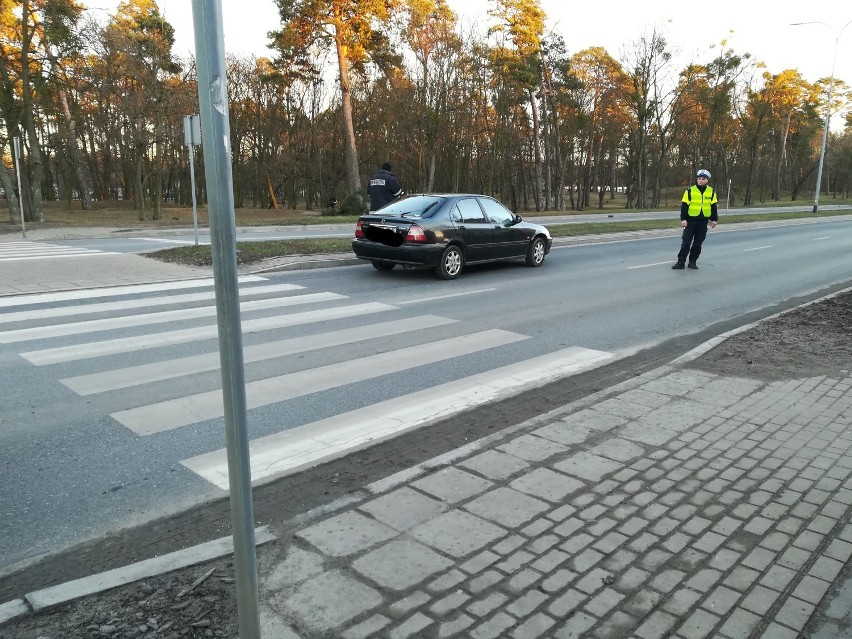 Potrącenie na ul. Hallera w Grudziądzu [wideo, zdjęcia]