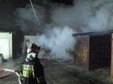 Zapaliły się budynki gospodarcze  w Zdunach