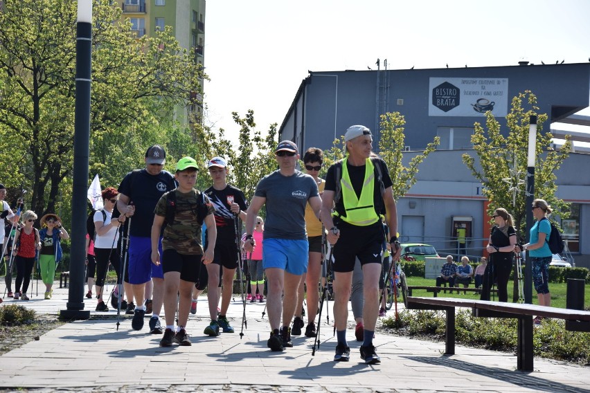 Nordic walking w Zawierciu nadal popularne