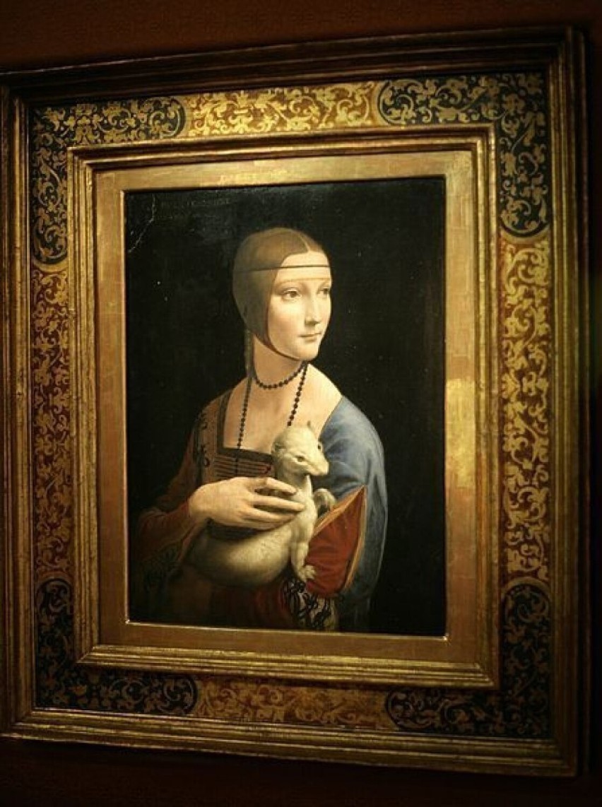 Gronostaj na obrazie Leonarda da Vinci