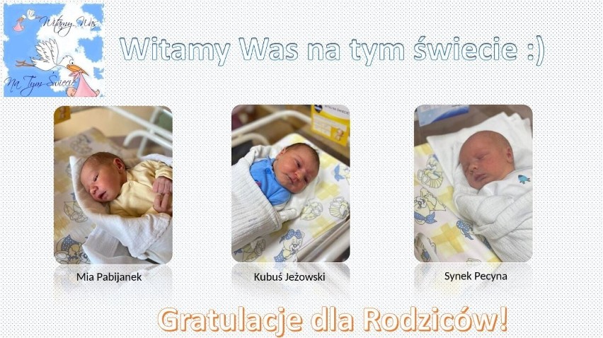 Poznajcie maluchy urodzone 1 stycznia 2022 w szpitalu w Opocznie [ZDJĘCIA]