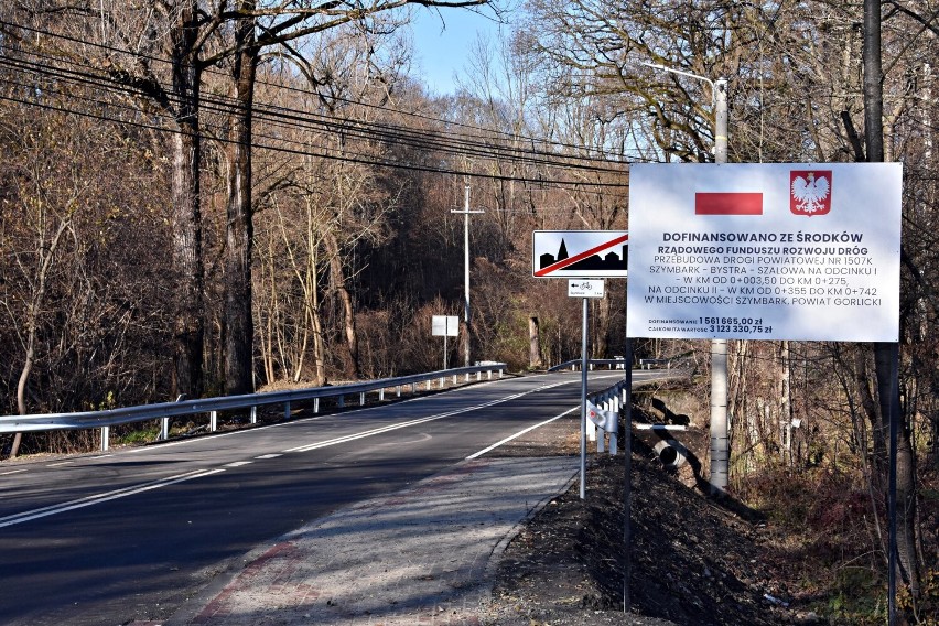 Koniec problemów na drodze z Szymbarku przez Bystrą do...