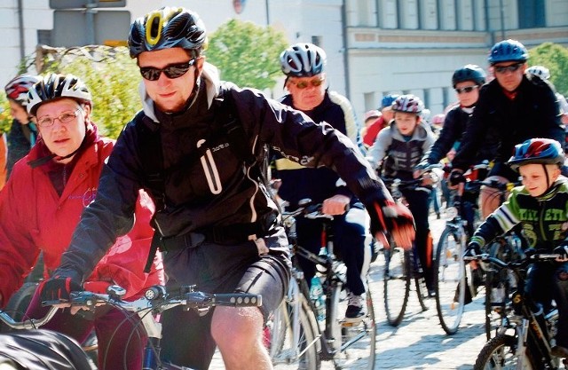 Z Głogowa do Dalkowa pojechało ponad 250 rowerzystów