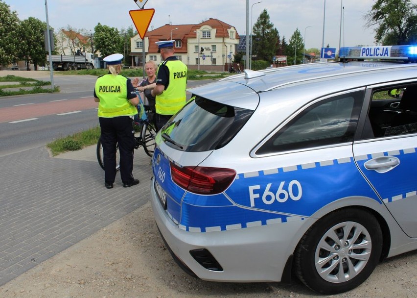 Wieluńscy policjanci przeprowadzili akcję „Niechronieni uczestnicy ruchu drogowego"