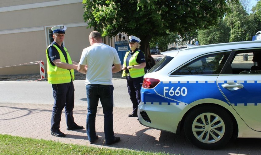 Wieluńscy policjanci przeprowadzili akcję „Niechronieni uczestnicy ruchu drogowego"