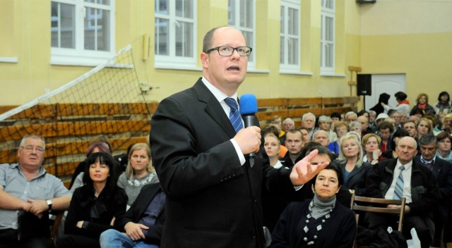 Spotkanie prezydenta Adamowicza z Mieszkańcami Gdańska