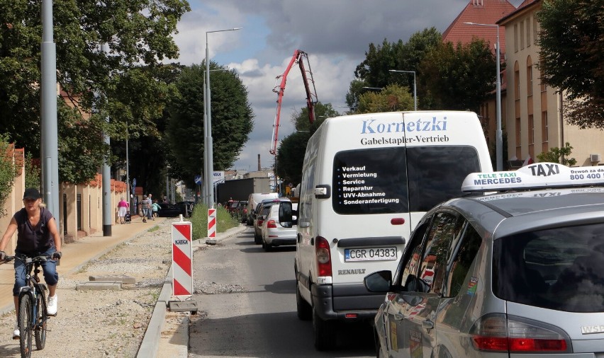 Roboty drogowe w związku z modernizacją sieci tramwajowej...