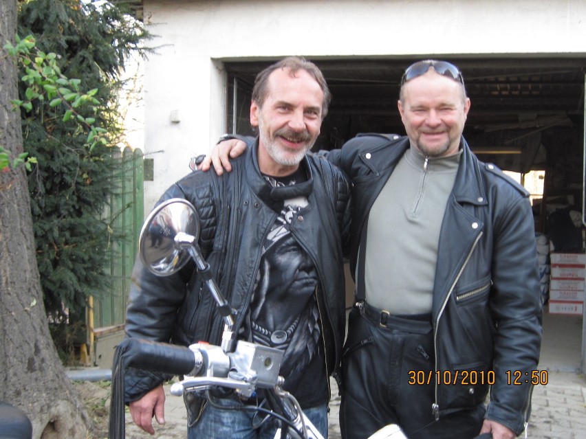 Wrocławscy przyjaciele pomagają motocykliście z Bogatyni