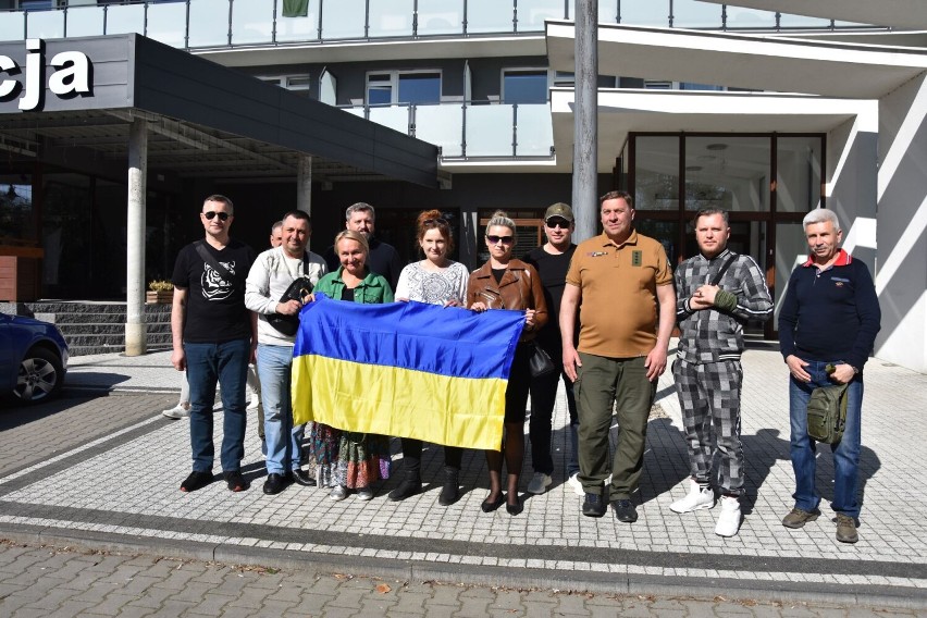 Weterani z Ukrainy przyjechali do Ciechocinka,  by odpocząć...