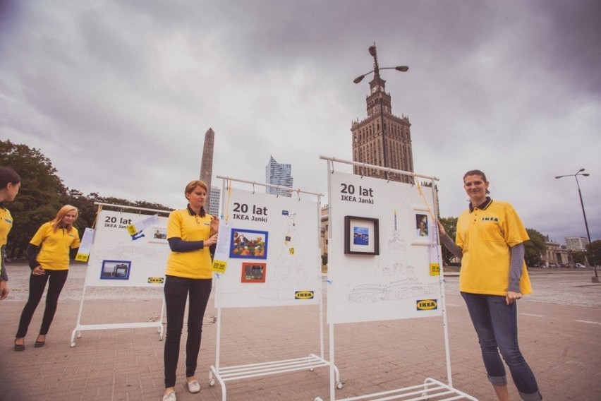 20-lecie otwarcia pierwszego sklepu IKEA w Polsce w Jankach...