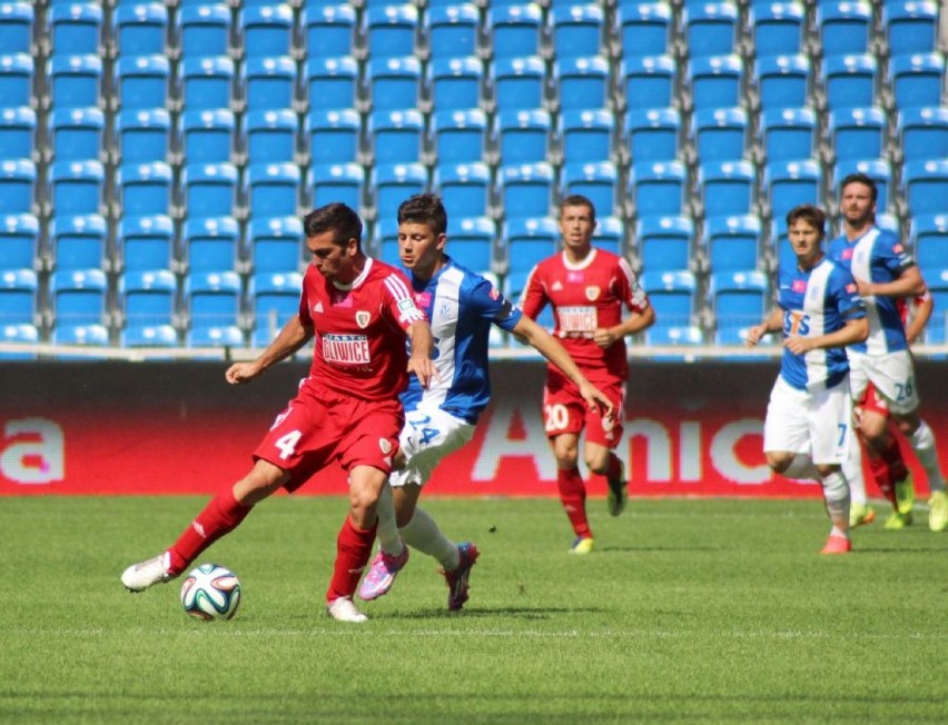 Lech Poznań - Piast Gliwice (20-07-2014)