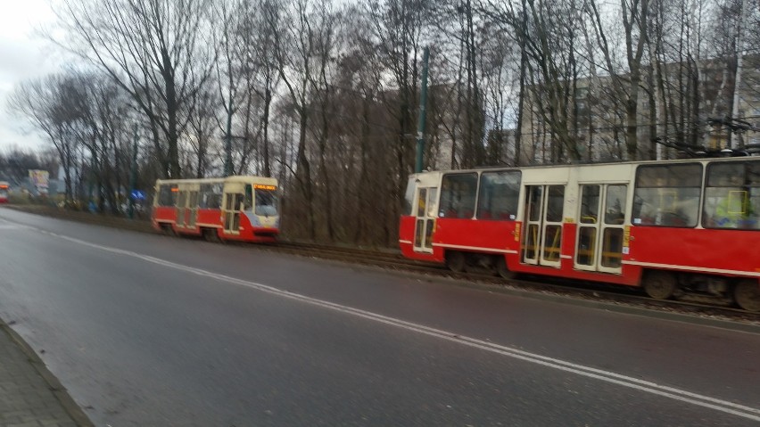 Awaria tramwaje Świętochłowice