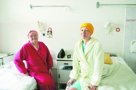 - W tym szpitalu uratowali nam życie - twierdzą Zofia (od lewej) i Lidia z Lublina
