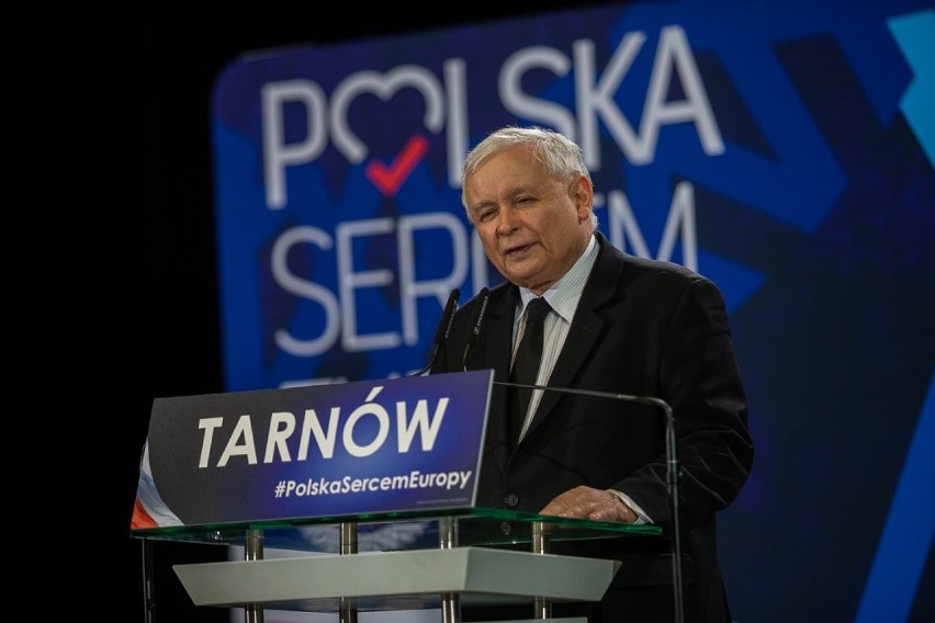Jarosław Kaczyński na spotkaniu z mieszkańcami w Tarnowie [ZDJĘCIA]