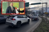 Minister utknął w korku w Głogowie i potwierdził: Będzie obwodnica i drugi most. WIDEO