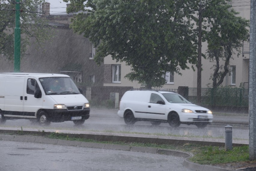 Burza i obfite opady w Poznaniu