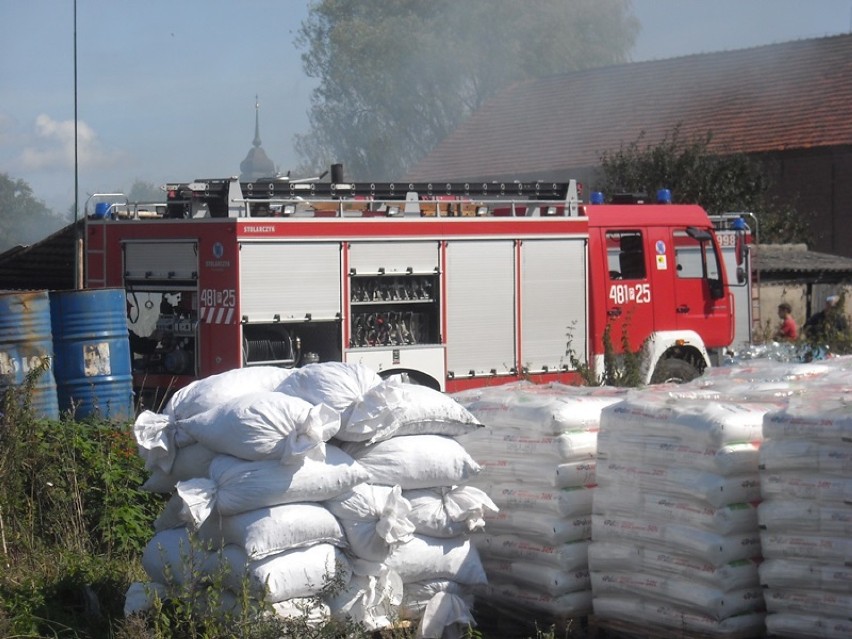 Pożar w Starym Bojanowie