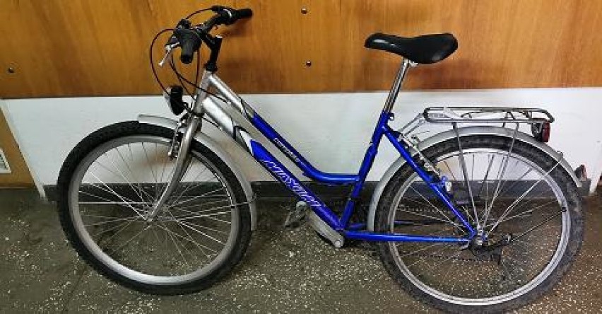 Sieradzka policja szuka właściciela skradzionego roweru. Jednoślad znaleziono u złodzieja (zdjęcia)